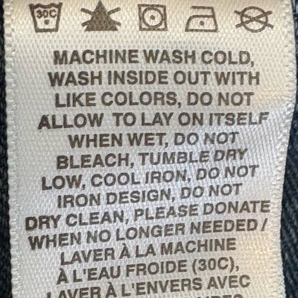 Levi’s Kids Unisex Elastic Waist Pull On Jeans | Size 4T - Picture 7 of 7